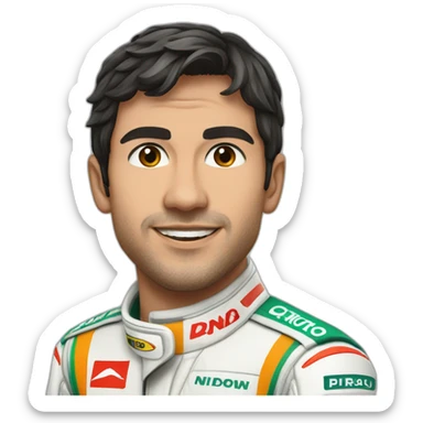 Sergio Pérez F1 sticker