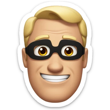 mr. incredible sticker