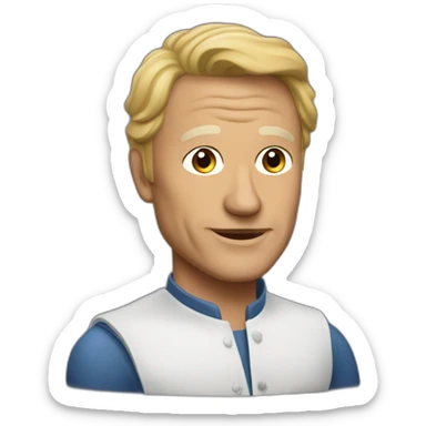 Jean claude van dame sticker