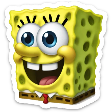 spongebob  sticker