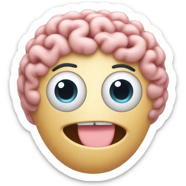 Happy Gut, Happy Brain sticker