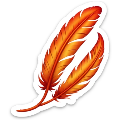 PHOENIX FEATHER sticker