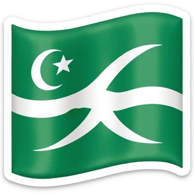Bursaspor bayrak emoji sticker