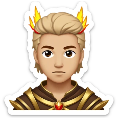 Astreyos from stick war saga sticker