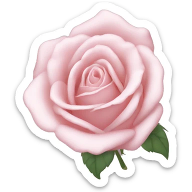 Cœur rose pale  sticker