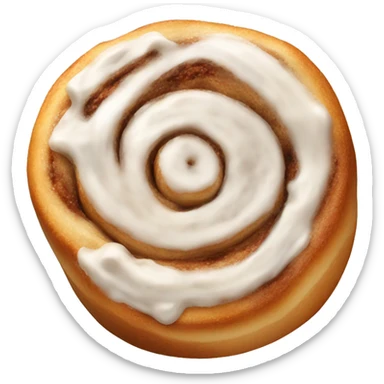 Cinnamon roll sticker