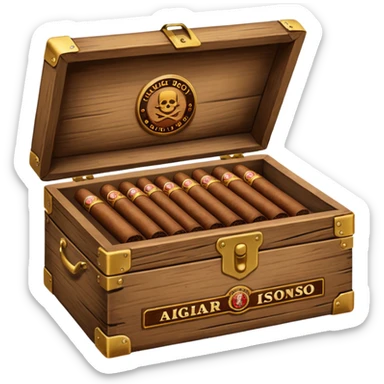 cigar box sticker