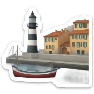 Port de bouc sticker