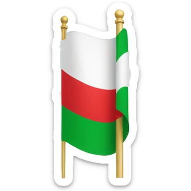 Republic Tatarstan flag sticker