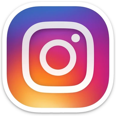 Instagram logo sticker