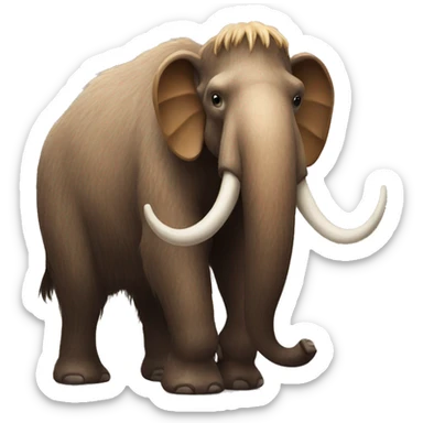 mammoth really sticker