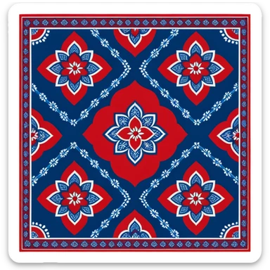 Sindhi ajrak emoji sticker