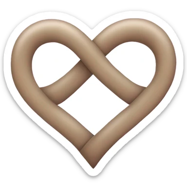 infinity heart sticker
