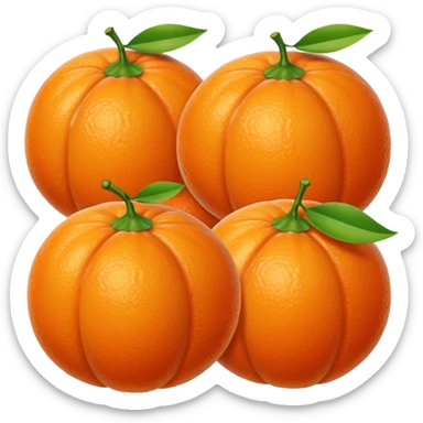 mandarin sticker