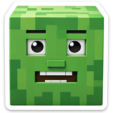 Creeper minecraft  sticker