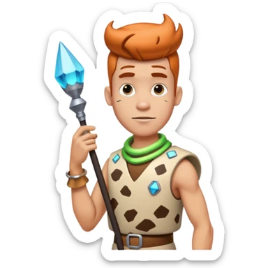 Jetsons and Flintstones sticker