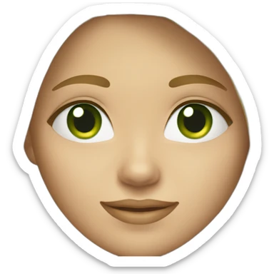 24-year-old-female-with-long-dark-blonde-hair-and-green-eyes sticker