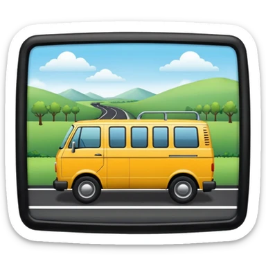 Van trip sticker