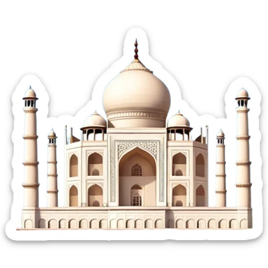 Taj Mahal  sticker