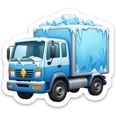  Freezes Bug killing moving truck  sticker