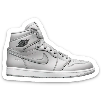 Jordan 1 dior sticker