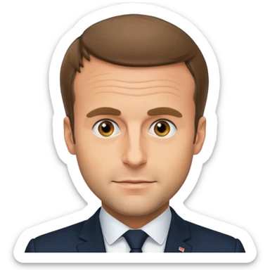 Macron  sticker