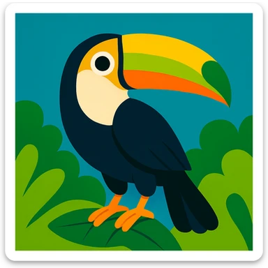 Toucan sticker
