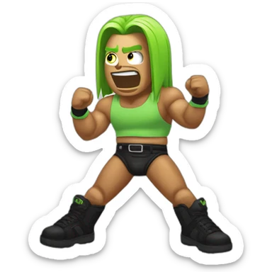d-generation x crotch chop taunt sticker