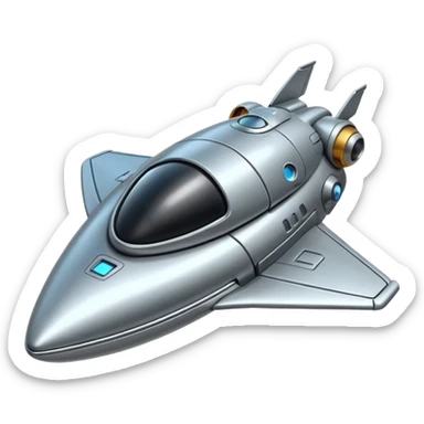 SPACE SHIP  sticker