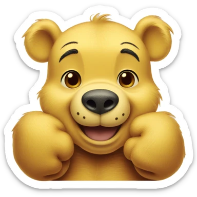 Winnie the Pooh sticker