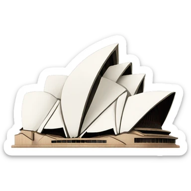 Sydney opera house sticker