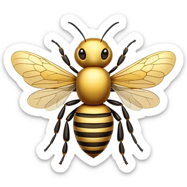 queen bee sticker