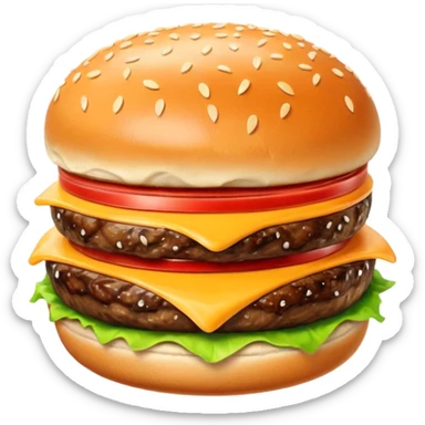 Wagyu Beef Burger sticker