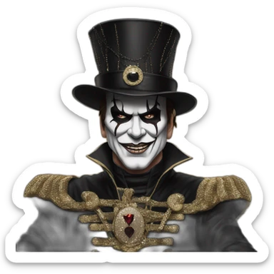 king diamond sticker
