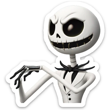 Jack skellington   sticker