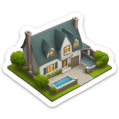 Property delar sticker