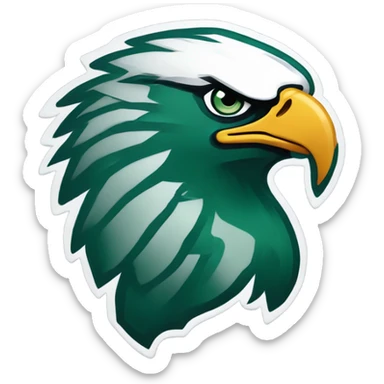 Philadelphia Eagles logo sticker