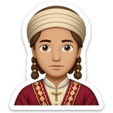 georgian person sticker