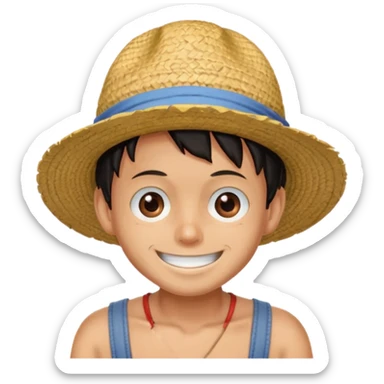 Luffy sticker