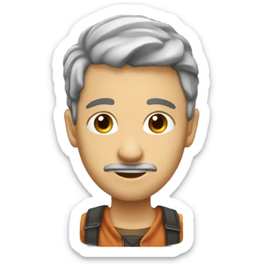 Genou à terre sticker