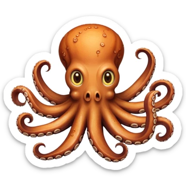 octopus meal sticker