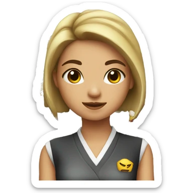 Girl Bartender  sticker