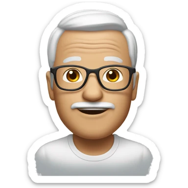 memoji grand pa sticker