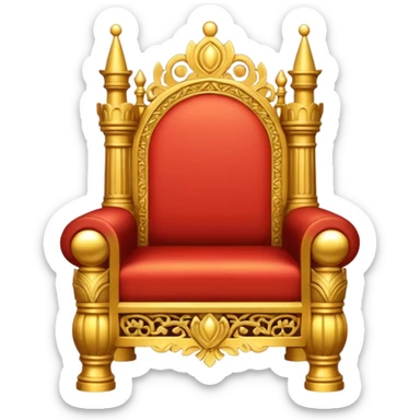 kings throne emoji sticker