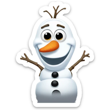 Olaf  sticker