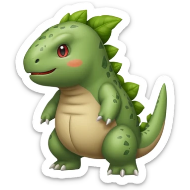 Larvitar (full body) sticker