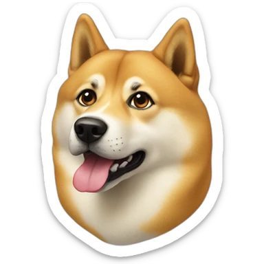 Doge sticker