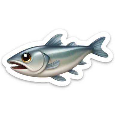 anchovy but make it cute sticker