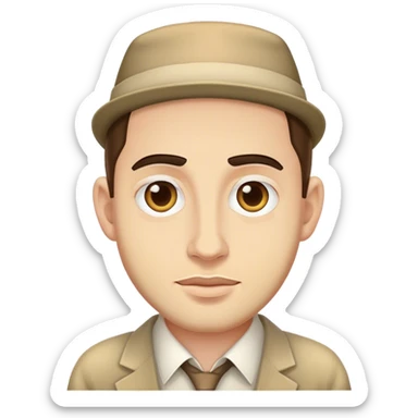 emoji of a jewish man sticker