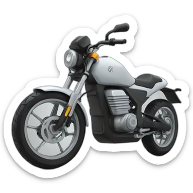 Moto electrica sticker